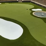 luxury golf green