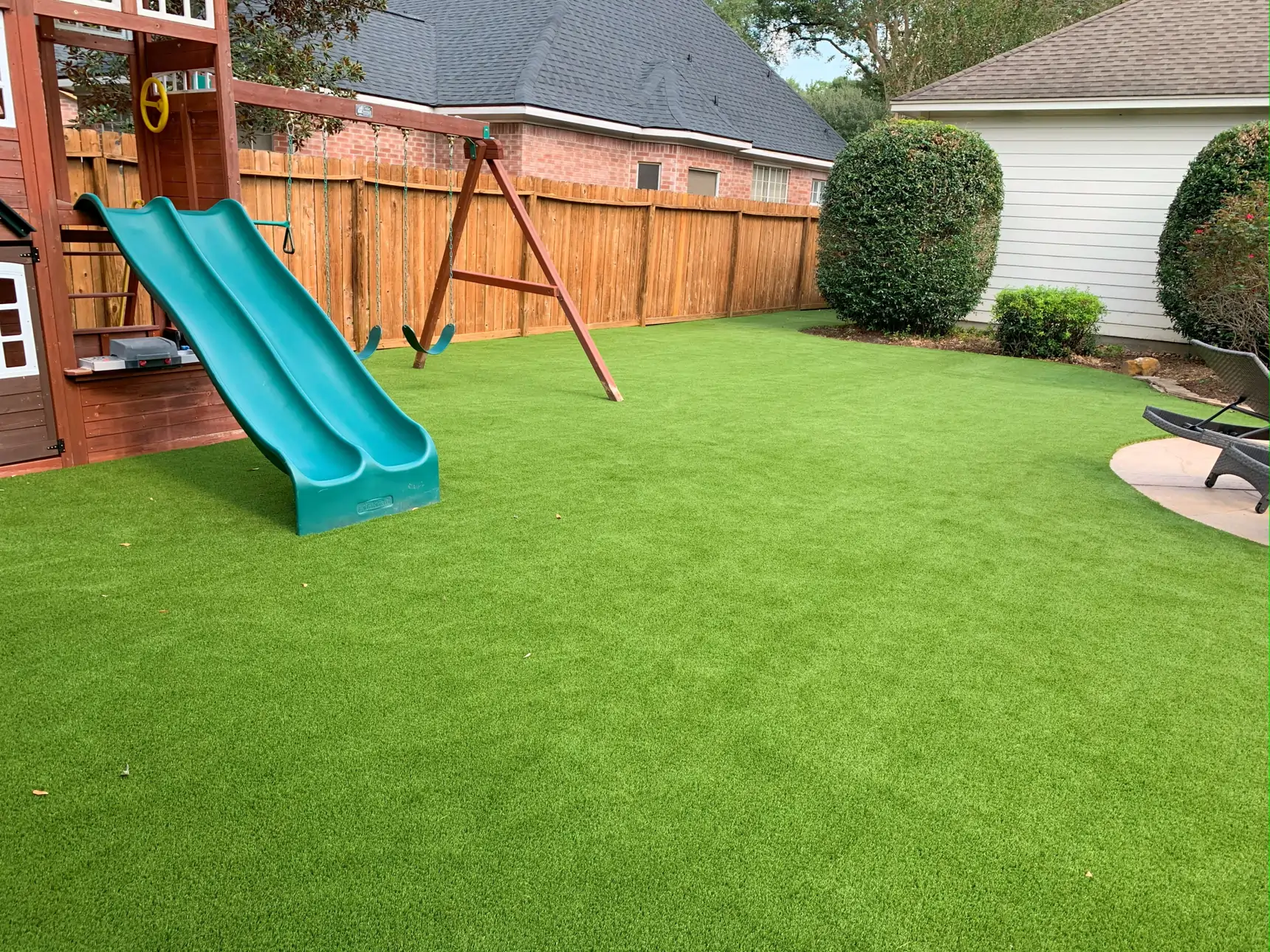 residential playground turf SYNLawn sacramento
