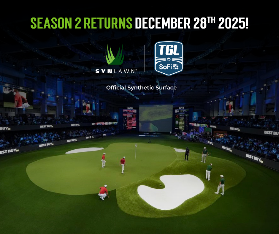 TGL Returns Dec 28 with SYNLawn golf turf TGL Returns Dec 28 with SYNLawn Sacramento golf turf