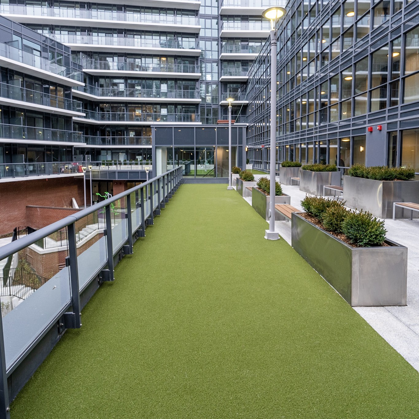 SYNLawn Rooftop Artificial Turf Installation SYNLawn Rooftop Sacramento Artificial Turf Installation