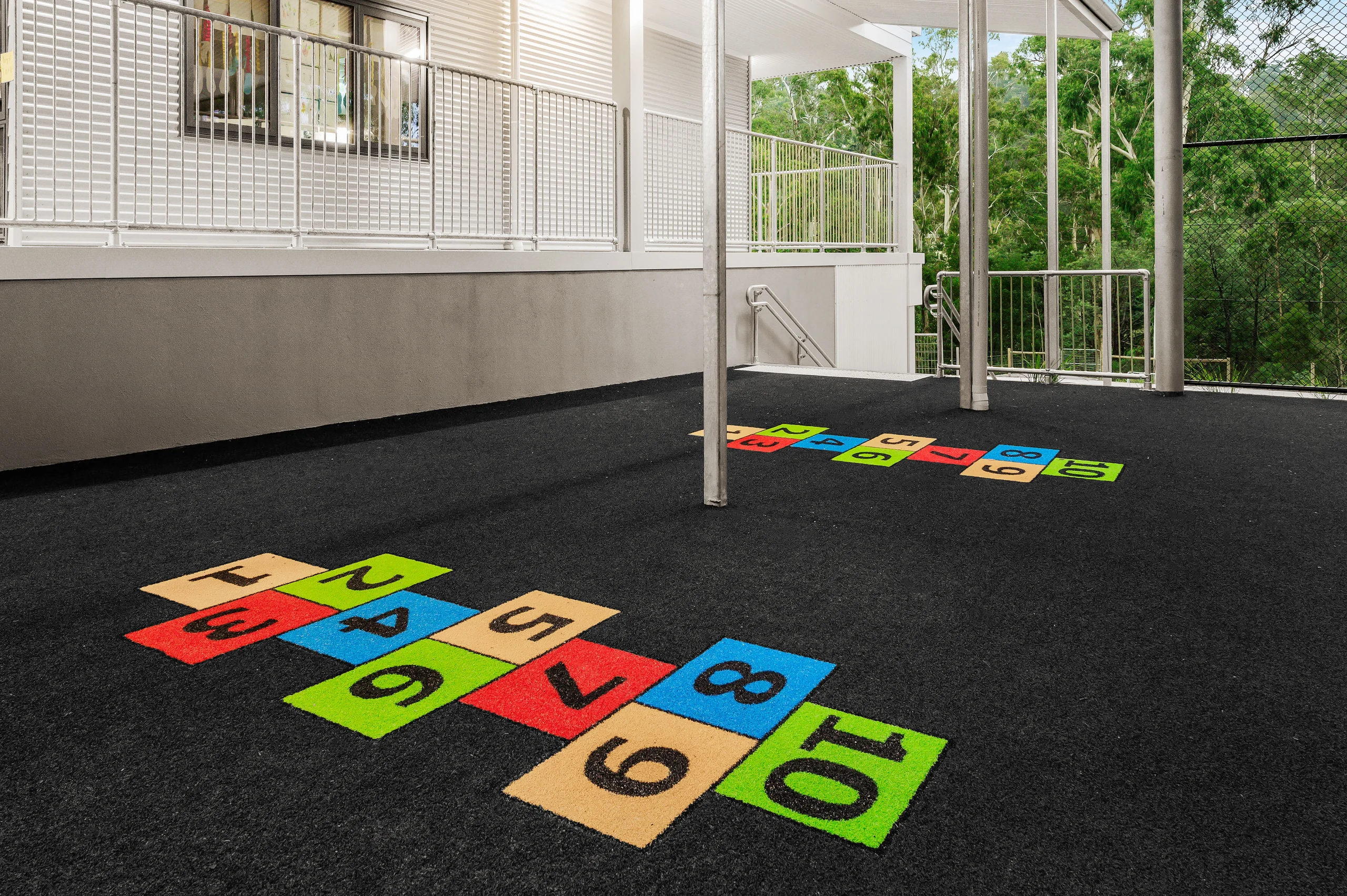 Custom Sacramento Artificial Turf Hopscotch Design Custom Sacramento Artificial Turf Hopscotch Design