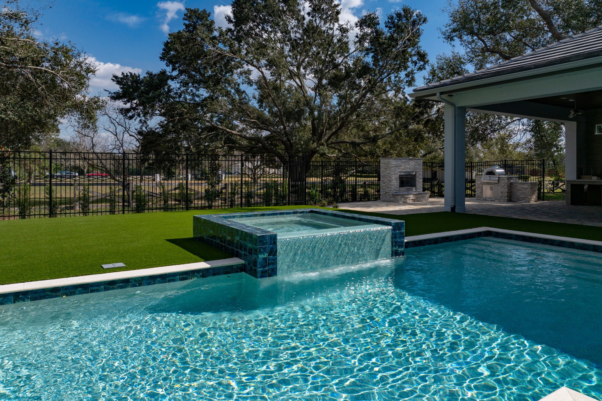 Sacramento Artificial Grass Backyard Pool Installation Sacramento Artificial Grass Backyard Pool Installation